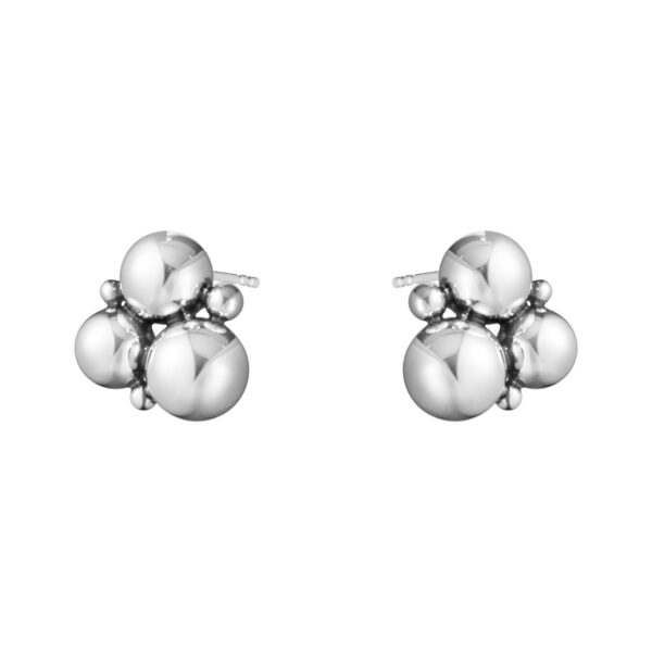 Georg Jensen Moonlight Grapes Earrings in Sterling Silver | Kneen & Co