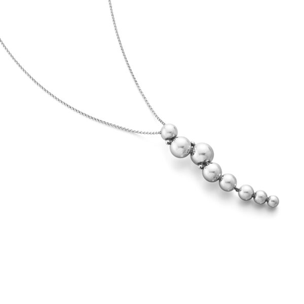 Georg Jensen Moonlight Grapes Pendant Necklace 551F in Sterling Silver | Kneen & Co