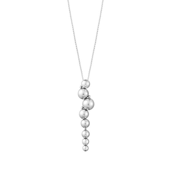 Georg Jensen Moonlight Grapes Pendant Necklace 551F in Sterling Silver | Kneen & Co