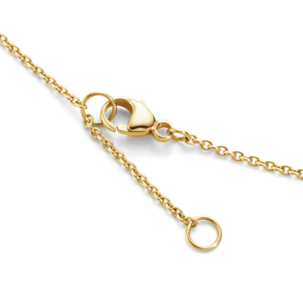 Georg Jensen Moonlight Grapes Pendant Necklace in 18 KT Yellow Gold With Diamonds 0.07 CT | Kneen & Co