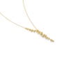 Georg Jensen Moonlight Grapes Pendant Necklace in 18 KT Yellow Gold With Diamonds 0.12 CT | Kneen & Co