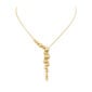 Georg Jensen Moonlight Grapes Pendant Necklace in 18 KT Yellow Gold With Diamonds 0.12 CT | Kneen & Co