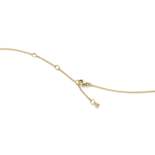 Georg Jensen Moonlight Grapes Pendant Necklace in 18 KT Yellow Gold With Diamonds 0.12 CT | Kneen & Co