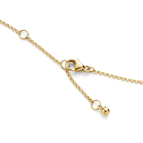 Georg Jensen Moonlight Grapes Pendant Necklace in 18 KT Yellow Gold With Diamonds 0.12 CT | Kneen & Co