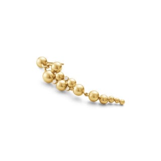 Georg Jensen Moonlight Grapes Earrings in 18 KT Yellow Gold | Kneen & Co
