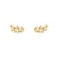 Georg Jensen Moonlight Grapes Ear Cuff in 18 KT Yellow Gold With Diamonds 0.14 CT | Kneen & Co