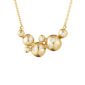 Georg Jensen Moonlight Grapes Pendant in 18 KT Yellow Gold With Diamonds 0.09 CT | Kneen & Co