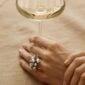 Georg Jensen Moonlight Grapes Band Ring in Sterling Silver | Kneen & Co