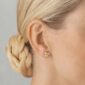Georg Jensen Moonlight Grapes Earrings in 18 KT Yellow Gold with Diamonds 0.07 CT | Kneen & Co