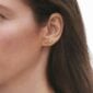 Georg Jensen Moonlight Grapes Ear Cuff in 18 KT Yellow Gold With Diamonds 0.14 CT | Kneen & Co