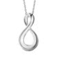 The Georg Jensen Infinity Pendant Necklace in sterling silver | Kneen & Co
