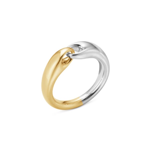 GJensen-20001181-REFLECT-SMALL-RING-652A-SLVR-YG-1200x1200-100KB Georg Jensen Reflect Small Ring Gold & Silver | Kneen & Co