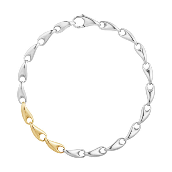 GJensen-20001182-REFLECT-SLIM-BRACELET-652A-SLVR-YG-1200x1200-100KB Georg Jensen Reflect Slim Bracelet Gold & Silver | Kneen & Co