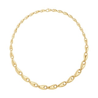 Georg Jensen Reflect Large Link Necklace | Knee & Co