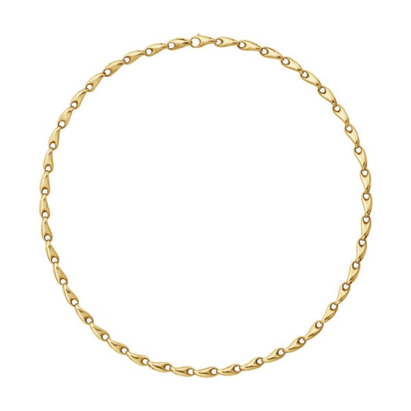 GJensen-20001285-REFLECT-SLIM-LINK-NECKLACE-1647E-YG-45CM-1200x1200-100KB Georg Jensen Reflect Slim Link Necklace Gold | Kneen & Co