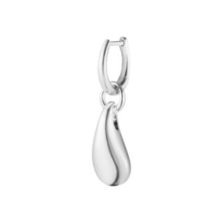 Georg Jensen Reflect Drop Earring Silver (Left) | Kneen & Co