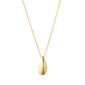 Georg Jensen Reflect Small Pendant Necklace Gold | Kneen & Co