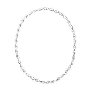 Georg Jensen Reflect Necklace Silver | Kneen & Co