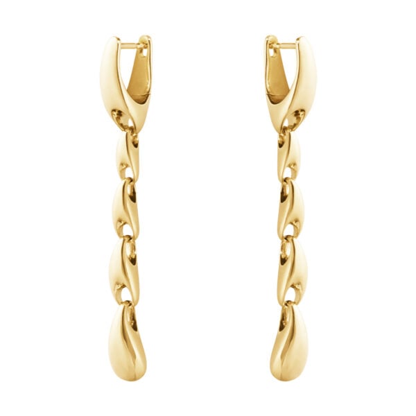 GJensen-20001640-REFLECT-5-LINK-EARRING-1652I-YG-1200x1200-100KB Georg Jensen Reflect Link Earrings Gold | Kneen & Co