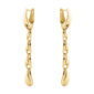 Georg Jensen Reflect Link Earrings Gold | Kneen & Co