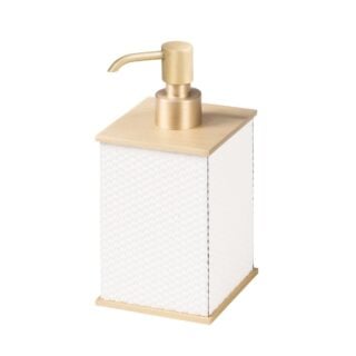 Giobagnara Firenze Leather Soap Dispenser