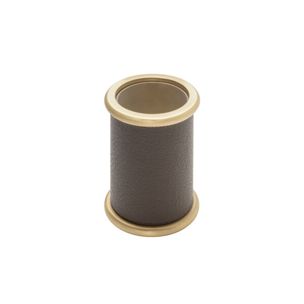 HA598_Ravello_toothbrush_holder_brass_B96clay_CUTOUT01-1200x1200-100kb Giobagnara Ravello Leather Toothbrush Holder