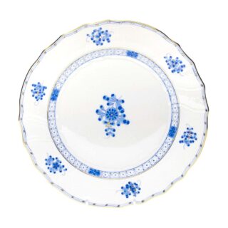 Herend Blue Garden Dinner Plate | Kneen & Co