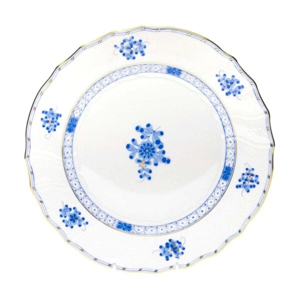 Herend Blue Garden Dinner Plate | Kneen & Co