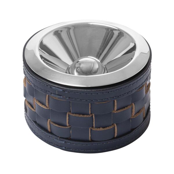 GB-RIVIERE-BK-CA-Barcellona-Ashtray-RO12RoyalBlue-CUTOUT01-1200x1200-100KB Riviere Barcellona Leather Ashtray | Kneen & Co
