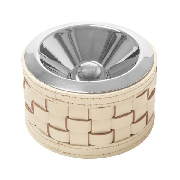 GB-RIVIERE-BK-CA-Barcellona-Ashtray-RO6Ivory-CUTOUT01-1200x1200-100KB Riviere Barcellona Leather Ashtray | Kneen & Co