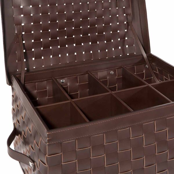 GB-RIVIERE-BK-SH-8-Barcellona-ShoeTrunk-wDiveders+Lid-MOKA-CLOSED-CUTOUT01-1200x1200-100KB Riviere Barcellona Leather Shoe Trunk | Kneen & Co