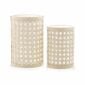 Riviere Galatea Hand Braided Leather Lantern | Kneen & Co