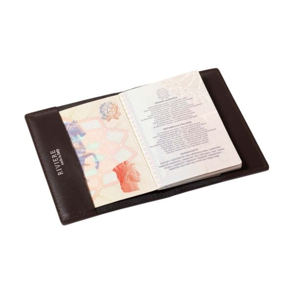 GB-RIVIERE-PHOLD-TC-PassportHolder-RV25Moka-Open-CUTOUT01-1200x1200-100KB Riviere Leather Passport Holder | Kneen & Co