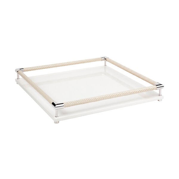 GB-RIVIERE-V-SC-sq-Thea-Lacquer-SQRTray-HandBraided-LeatherRailing-CHROME-Details-IVORY-CUTOUT01-1200x1200-100KB Riviere Thea Lacquer Tray | Kneen & Co