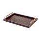 Riviere Frida Leather Tray | Kneen & Co