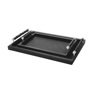 Riviere Lea Leather Tray | Kneen & Co