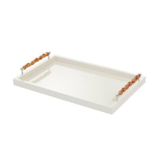Riviere Frida Leather Tray | Kneen & Co
