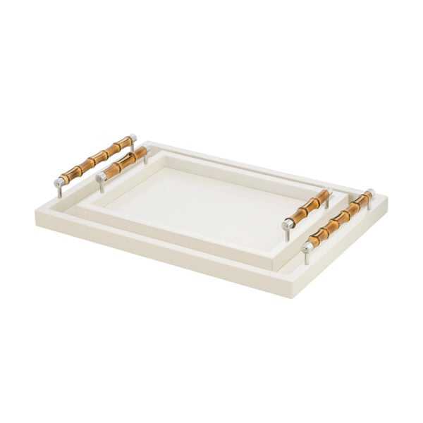 Riviere Frida Leather Tray | Kneen & Co