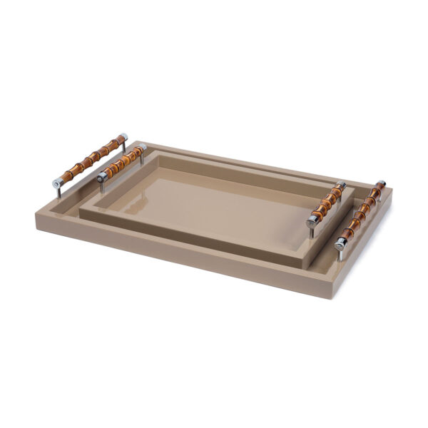 Riviere Frida Leather Tray | Kneen & Co