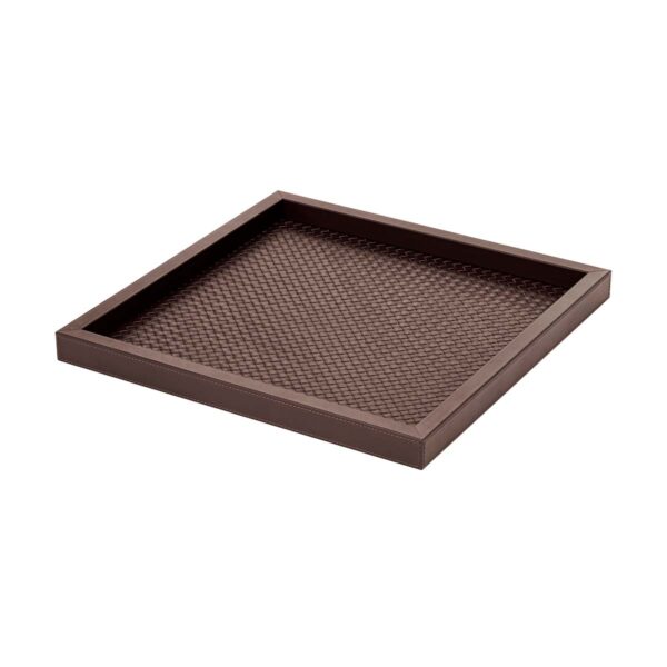 Riviere Febe Leather Tray | Kneen & Co