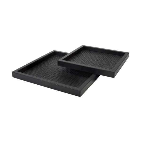 Riviere Febe Leather Tray | Kneen & Co