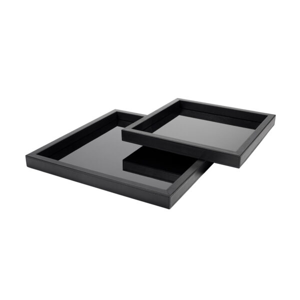 Riviere Febe Leather Tray | Kneen & Co