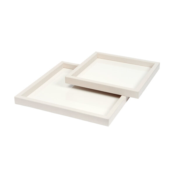 Riviere Febe Leather Tray | Kneen & Co