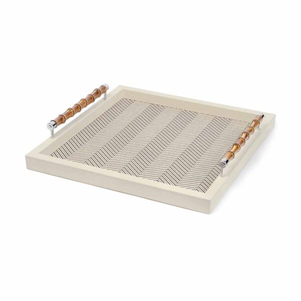 Riviere Frida Leather Tray | Kneen & Co