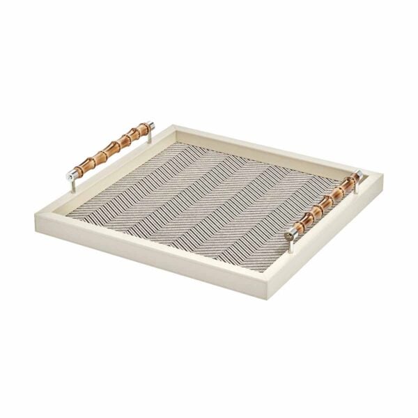 Riviere Frida Leather Tray | Kneen & Co
