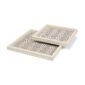 Riviere Febe Leather Tray | Kneen & Co
