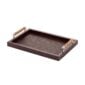 Riviere Frida Leather Tray | Kneen & Co