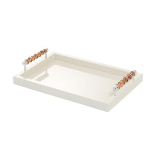 Riviere Frida Leather Tray | Kneen & Co