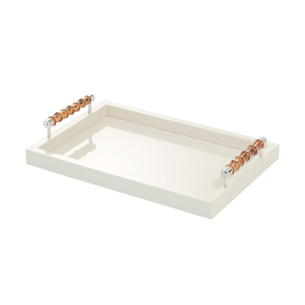 GB-RIVIERE-VPL-B-Frida-Lacquer-RectangularTray-wBamboo-Handles-CHROMEDetail-IVORY-SM-CUTOUT01-1200x1200-100KB Riviere Frida Leather Tray | Kneen & Co