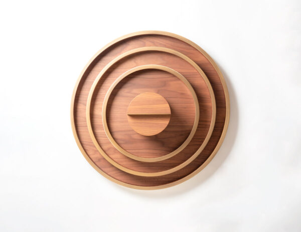 GB-Rivere-GV6-GV7-GV8-GS3P-Dama-Leather-Wood-Round-Tray-Box-LIFESTYLE-1200w-100KB Riviere Collection | Kneen & Co